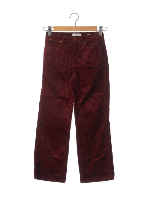 Pantalon drept roșu CLOSED femeie