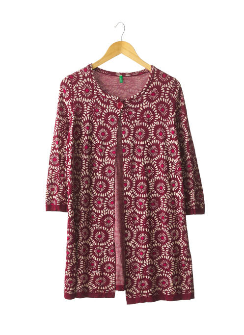 Vestă cu mâneci lungi roșu BENETTON femeie