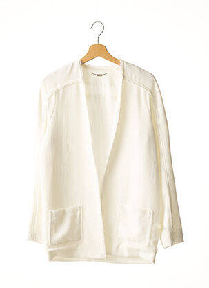 Jachete elegante buzunare alb BELAIR femeie