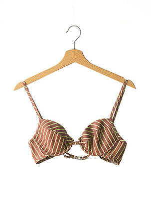 Sutien de costum de baie top sutien modelat top sutien modelat maro SAVE THE QUEEN femeie