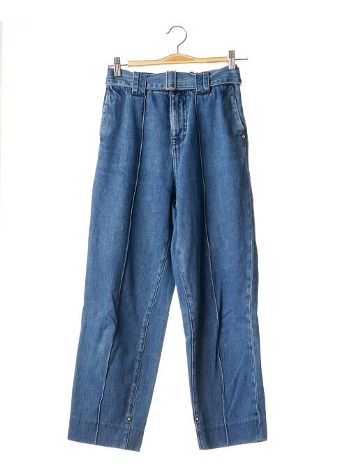 Pantalon drept albastru SCOTCH & SODA femeie