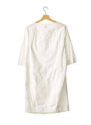 Rochie midi mâneci 3/4 mâneci 3/4 alb PAUW femeie