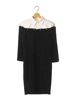 Rochie midi mâneci 3/4 mâneci 3/4 negru CHANTAL THOMASS femeie