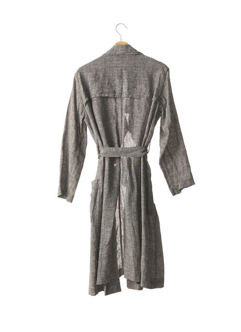 Palton lung negru INTROPIA femeie