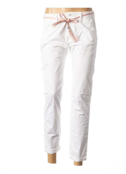 Pantalon chino alb SALSA femeie