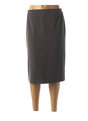 Fustă midi gri GUY DUBOUIS femeie