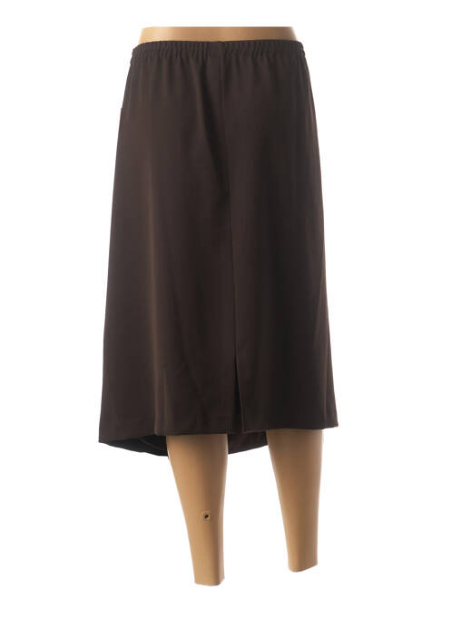 Fustă midi maro FRANCE RIVOIRE femeie