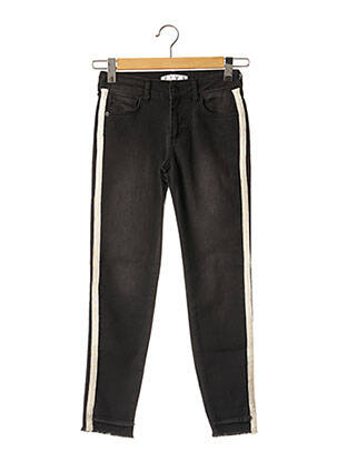 Pantalon 7/8 elasticitate mărime normală negru FIVE femeie