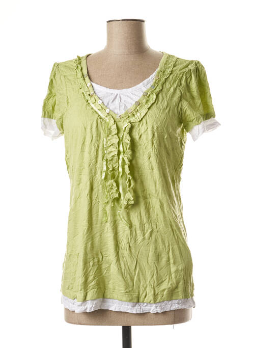 Tricou verde LINEA TESINI femeie