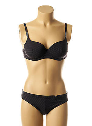 Costum de baie din două piese elasticitate top sutien modelat negru VANITY FAIR femeie