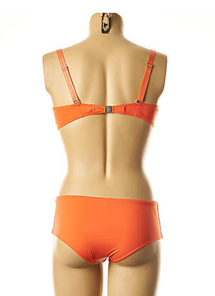 Costum de baie din două piese elasticitate top sutien modelat portocalie SIMONE PERELE femeie