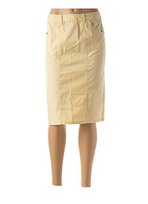 Fustă midi galben JAC JAC femeie