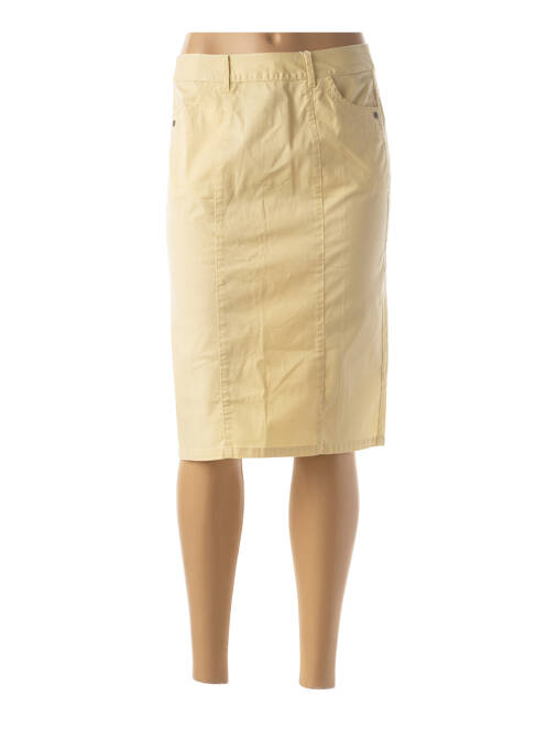 Fustă midi galben JAC JAC femeie