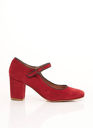 Pantofi cu toc roșu SESSUN femeie