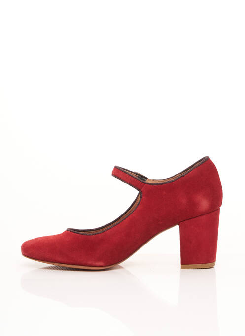 Pantofi cu toc roșu SESSUN femeie