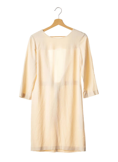 Rochie midi bej MASSIMO DUTTI femeie