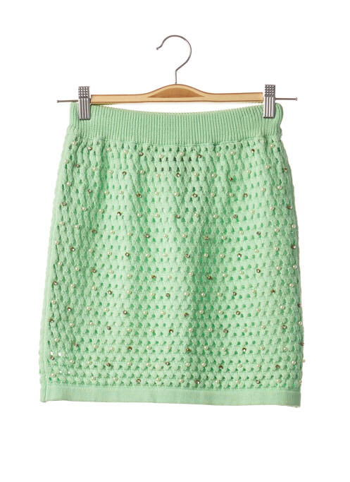 Fustă scurtă verde ALEXANDER MCQUEEN femeie