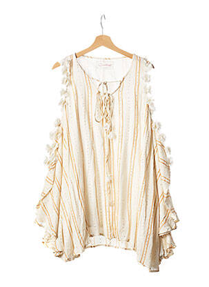 Rochie midi bej SUNDRESS femeie