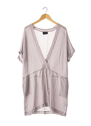 Rochie midi gri GESTUZ femeie