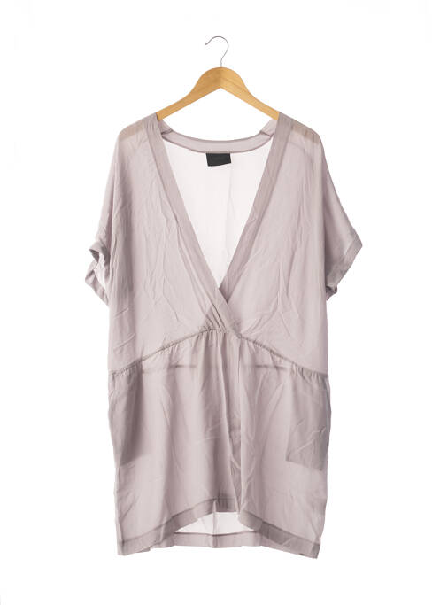 Rochie midi gri GESTUZ femeie