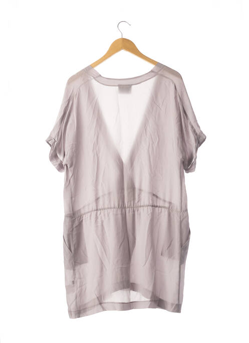 Rochie midi gri GESTUZ femeie