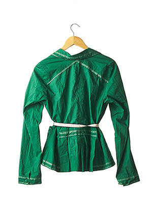 Jachete casual guler tip costum verde JUST IN CASE femeie