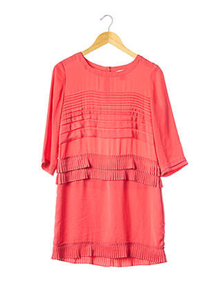 Rochie scurtă mâneci 3/4 mâneci 3/4 roz H&M femeie
