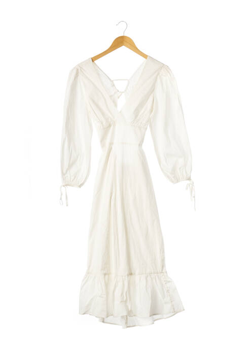 Rochie midi alb MAJORELLE femeie