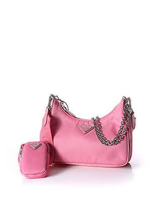 Geantă roz PRADA femeie