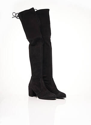 Cizme peste genunchi toc de 7 la 9 cm negru STUART WEITZMAN femeie