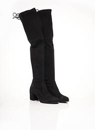 Cizme peste genunchi toc de 7 la 9 cm negru STUART WEITZMAN femme