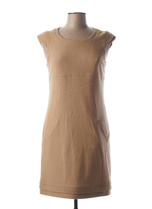 Rochie scurtă maro TEENFLO femeie