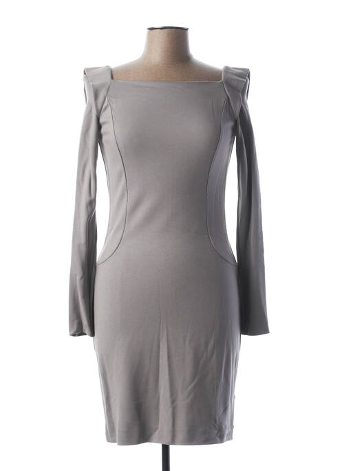 Rochie scurtă gri TEENFLO femeie