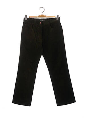 Pantalon trei sferturi verde TF ATELIER femeie