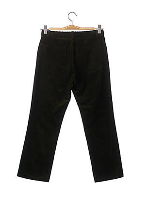 Pantalon trei sferturi talie joasă talie joasă verde TF ATELIER femeie