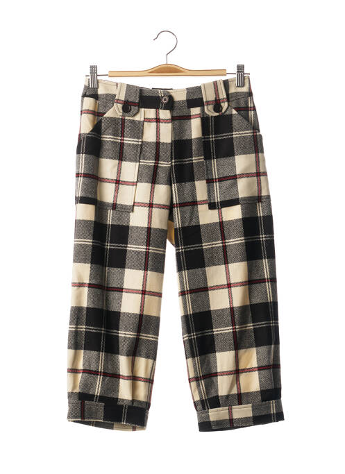 Pantalon trei sferturi negru TF ATELIER femeie