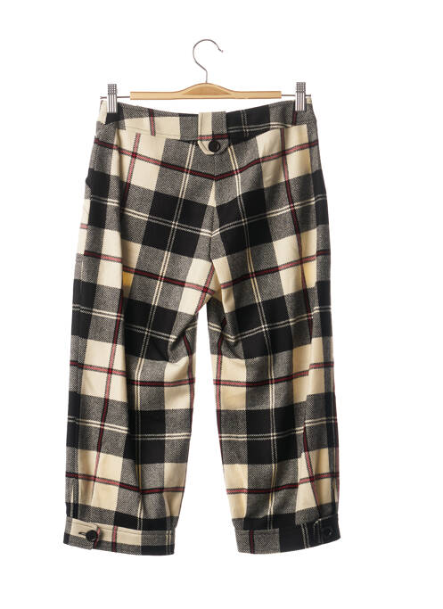 Pantalon trei sferturi negru TF ATELIER femeie