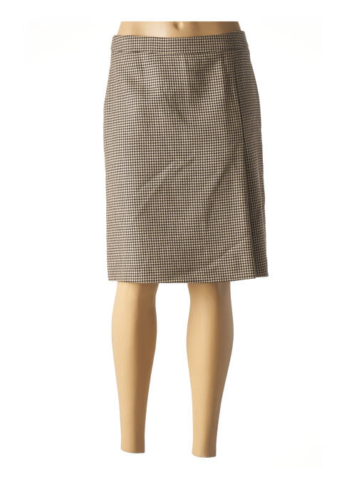 Fustă midi maro TF ATELIER femeie