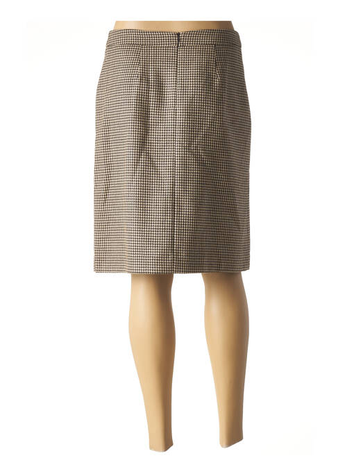 Fustă midi maro TF ATELIER femeie