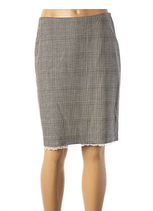 Fustă midi gri TEENFLO femeie