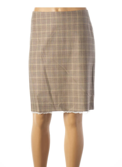 Fustă midi bej TEENFLO femeie