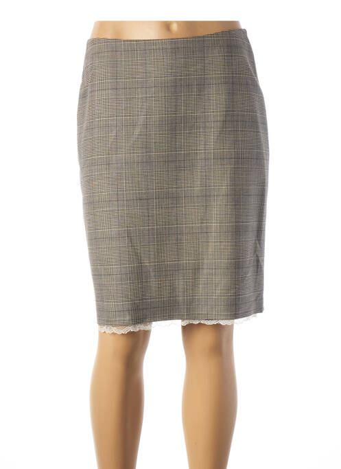 Fustă midi gri TEENFLO femeie