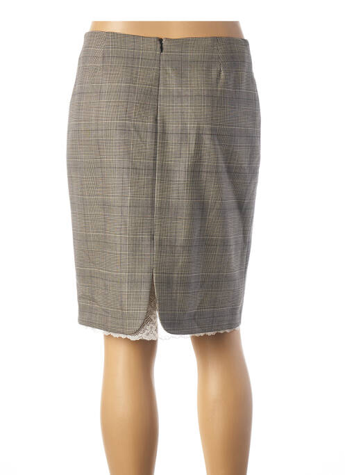 Fustă midi gri TEENFLO femeie