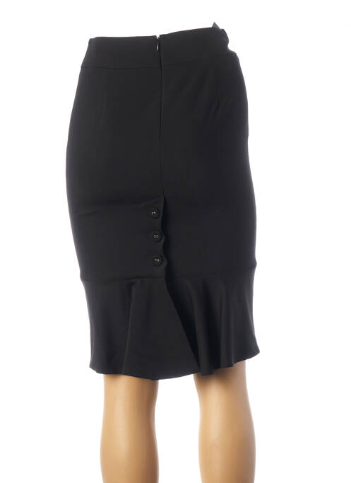 Fustă midi negru TEENFLO femeie