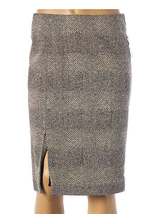 Fustă midi gri TF ATELIER femeie