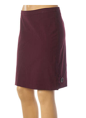 Fustă midi roșu TEENFLO femeie