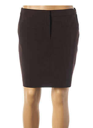 Fustă scurtă maro TEENFLO femeie