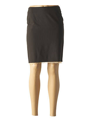 Fustă scurtă maro TEENFLO femeie