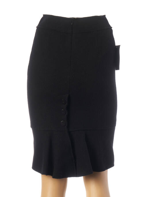 Fustă midi negru TEENFLO femeie