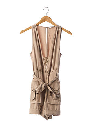 Salopetă scurtă bej GUESS femeie